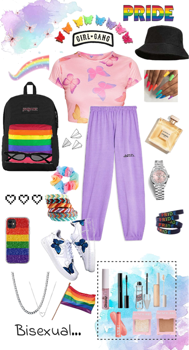 bisexual inspired outfit
