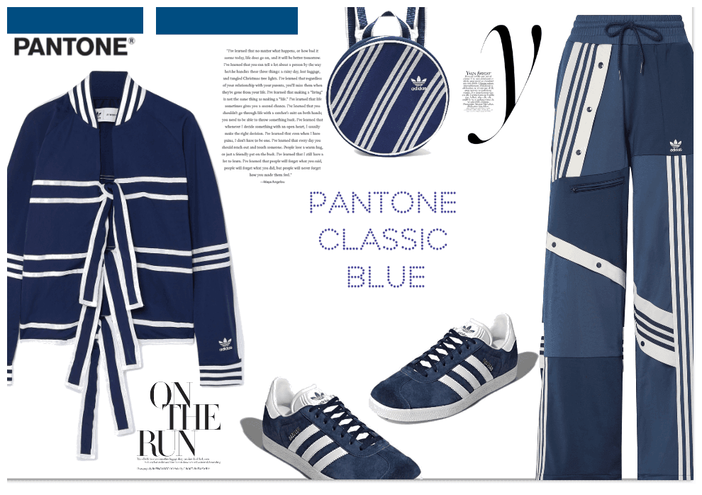 Pantone Classic Blue Adidas