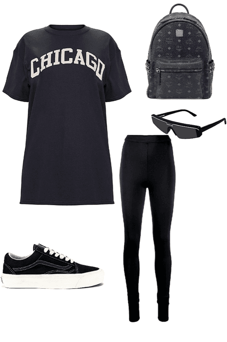 Black lazy Outfit