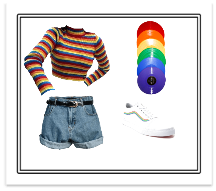 Rainbow fashion