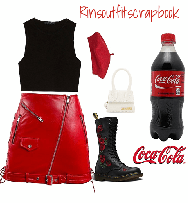 Coke as an outfit❤️🤍