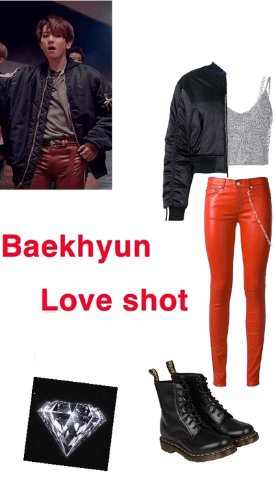 baekhyun love shot inspired outfit