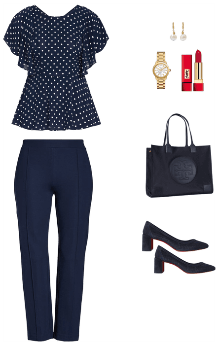 Monocromatic Outfit - Blue
