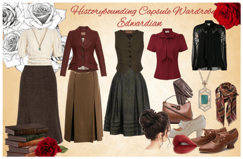 Historybounding Capsule Wardrobe: Edwardian
