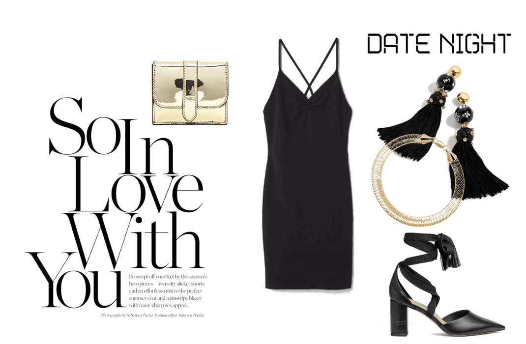 Little Black Dress - Vday Outfit