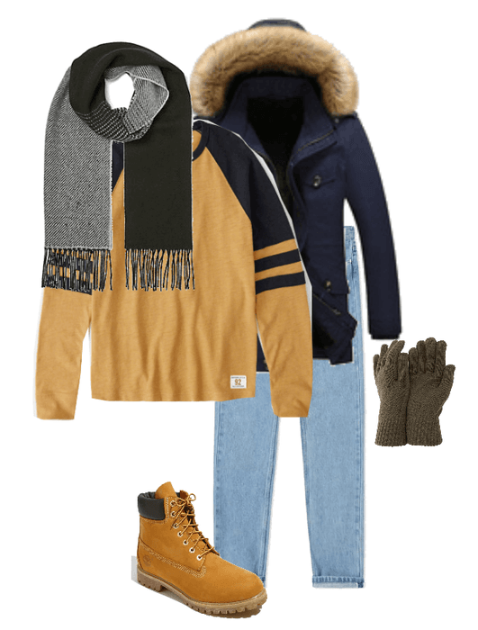 Men's Cold Winter Outfit