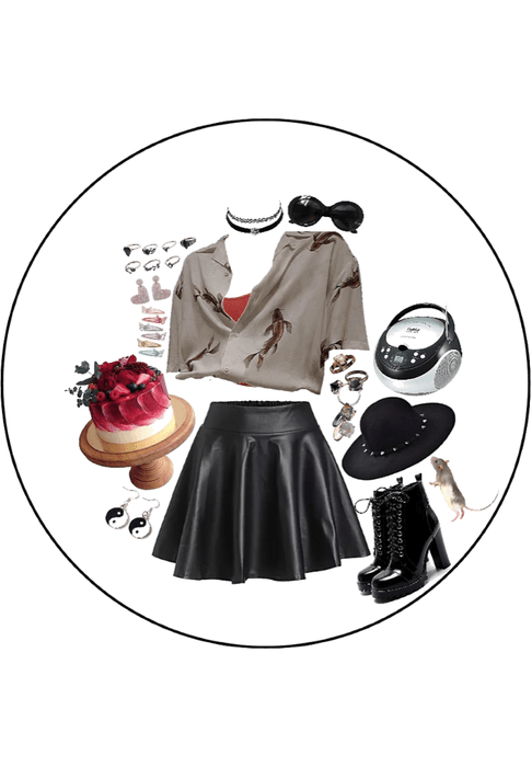 if you were on the emo side of polyvore, we’re friends