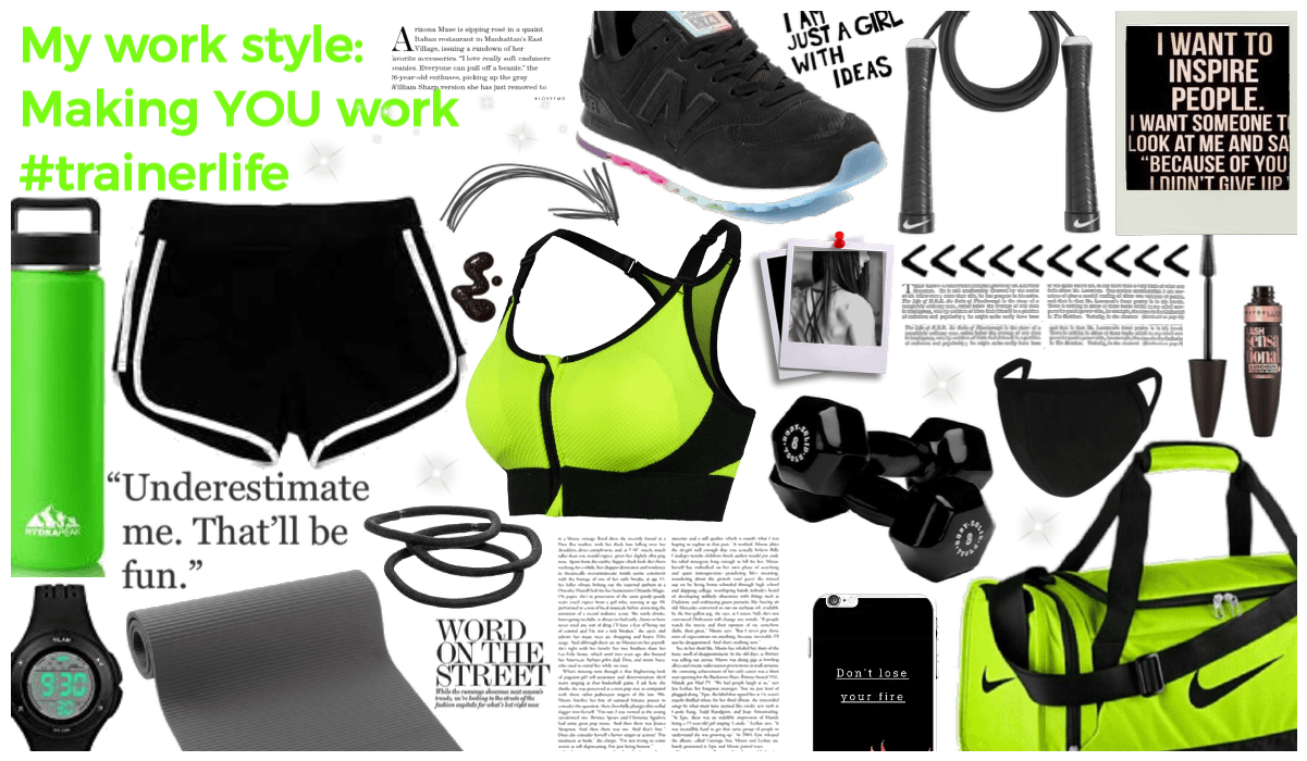 my work style: trainer life #trainer life