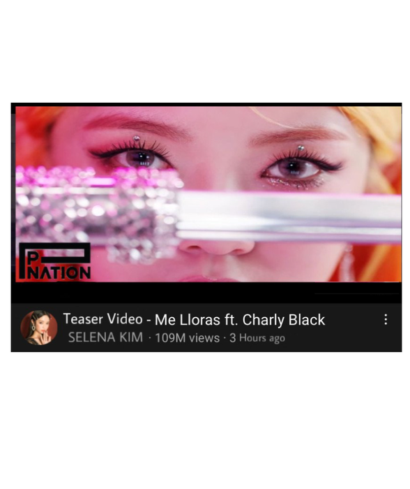 Me Lloras - Selena Kim Feat. CHARLY Black Teaser