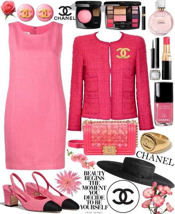 Pink Chanel Outfit