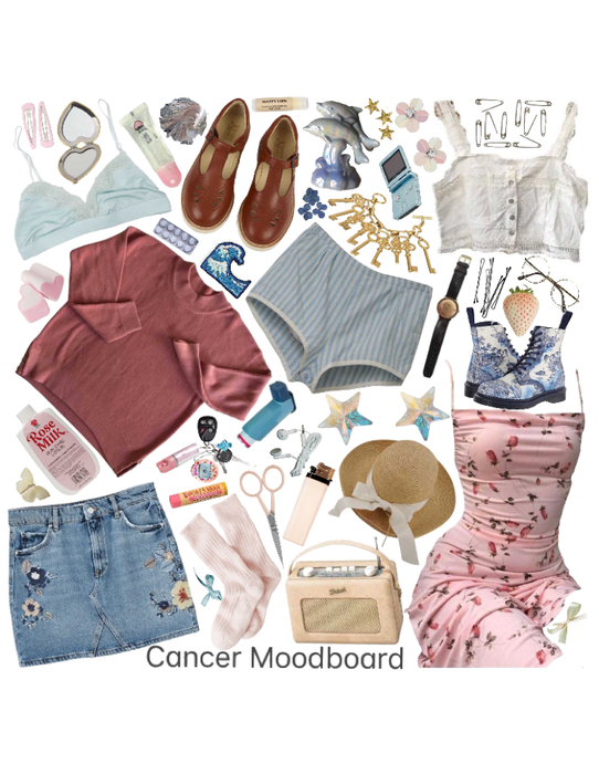 cancer moodboard