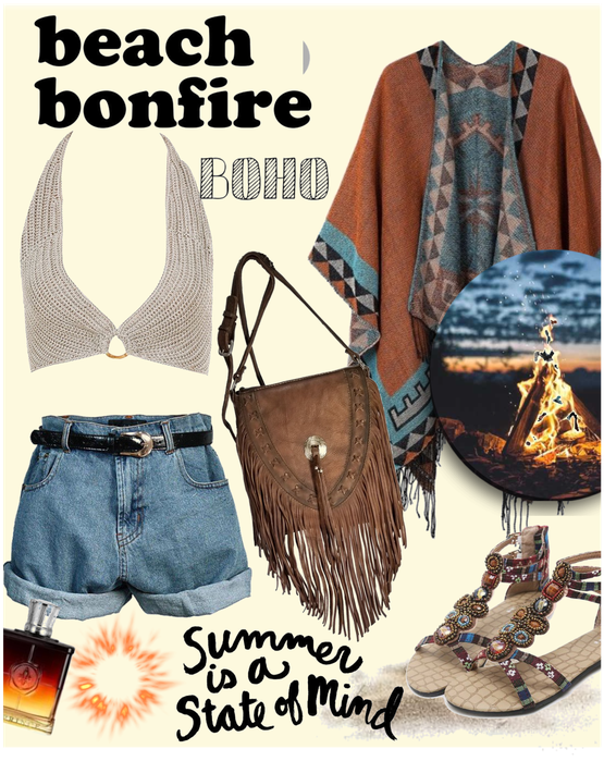 Beach bonfire 🔥