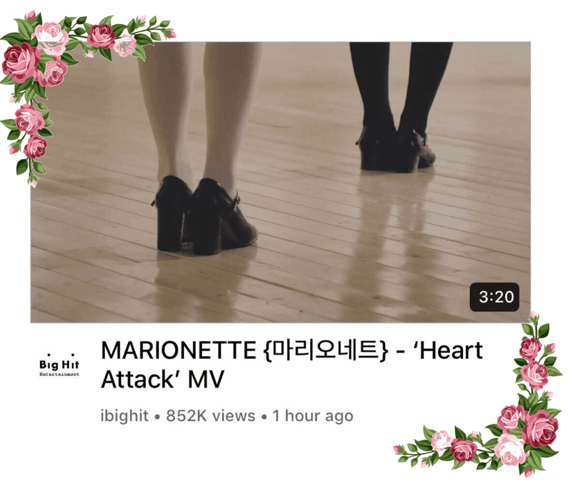 {MARIONETTE} ‘Heart Attack’ MV Official