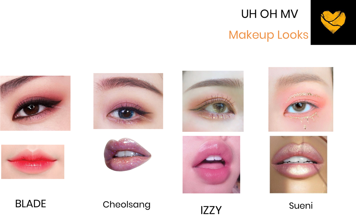 UH OH MV Makeup