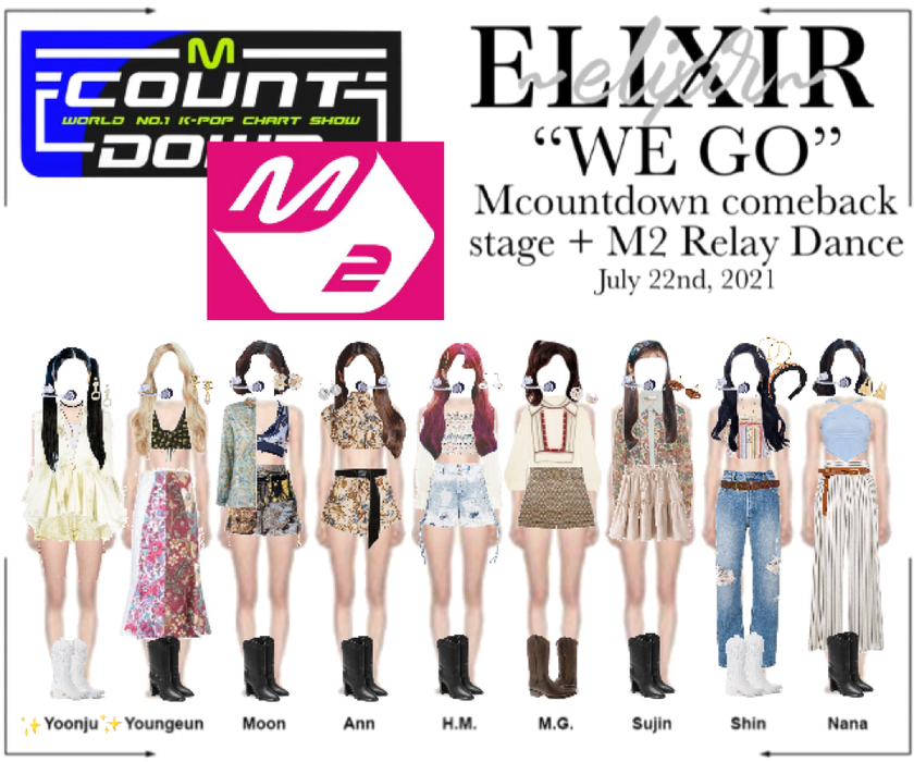 ELIXIR (엘릭서) | “WE GO” Mcountdown comeback stage