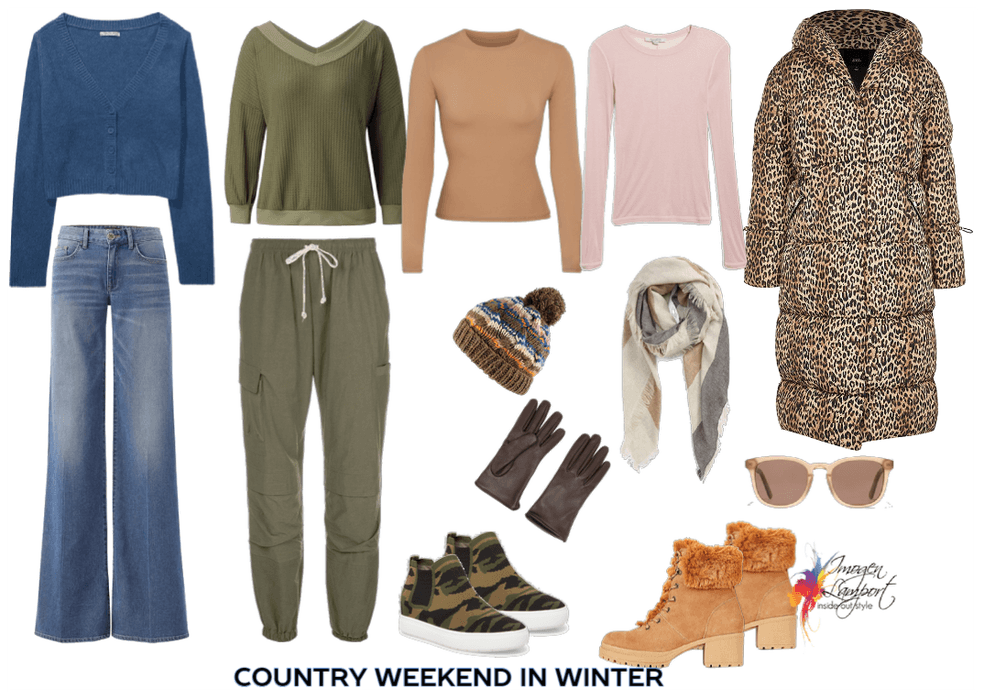 packing for a country weekend in winter