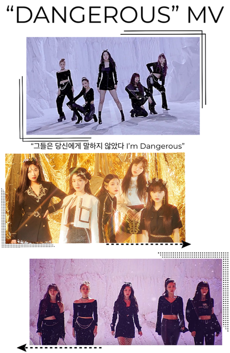 “DANGEROUS” MV | XOC fake girl group
