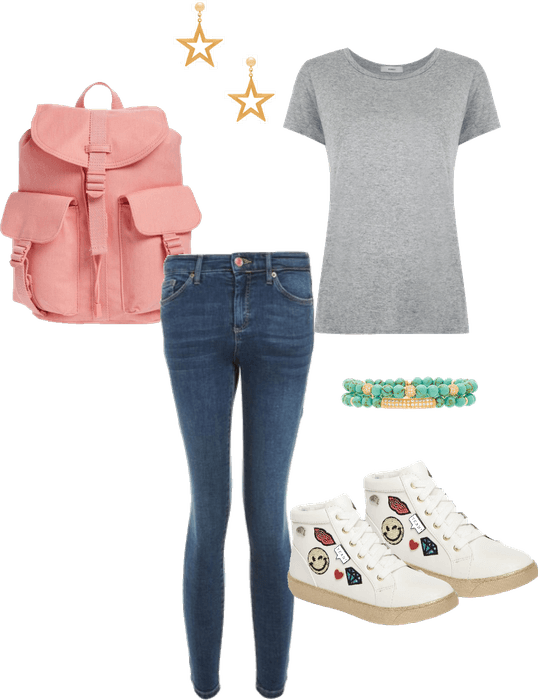 Affordable, cute and casual for school