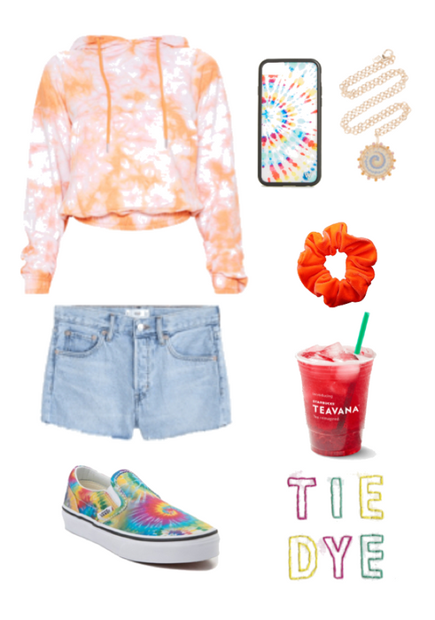 Tie Dyed Summer Outfit