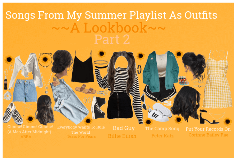 Songs From My Summer Playlist As Outfits~2