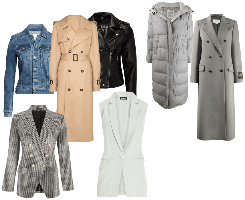 Basic wardrobe coats