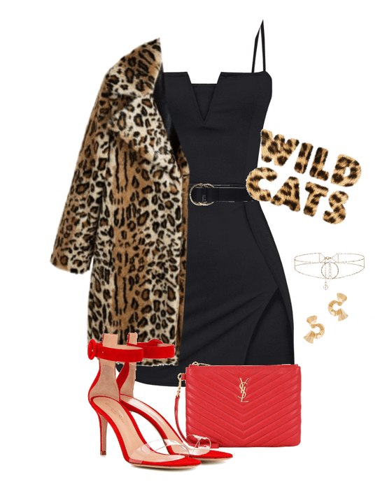 Leopard in Red