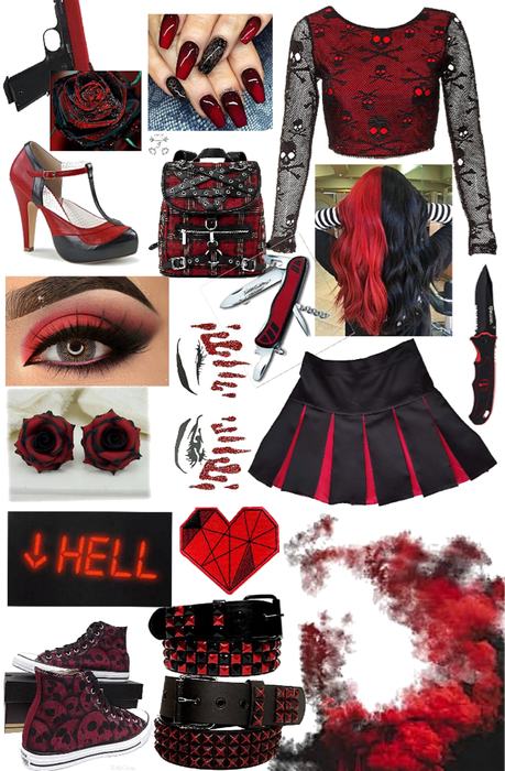 Red and Black Psycho
