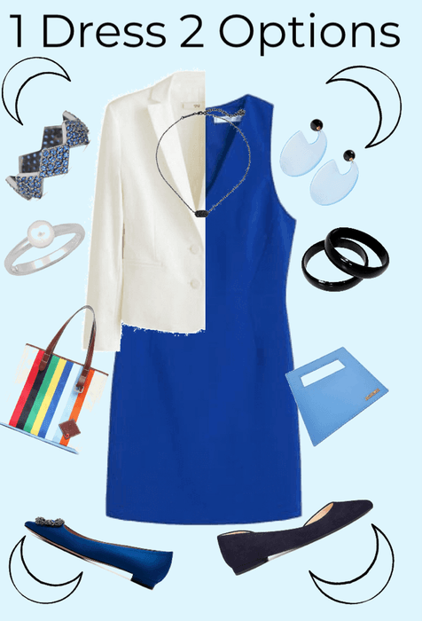 One Dress - 2 Options (Blue)
