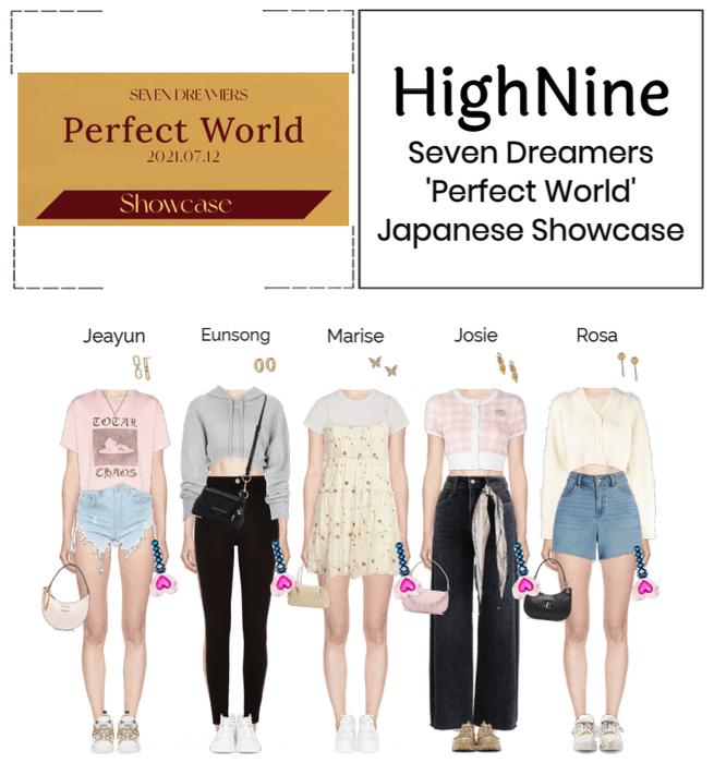HighNine (하이 나인) Seven Dreamers Japanese Showcase