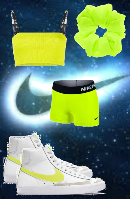 Neon Green Nike Outfit