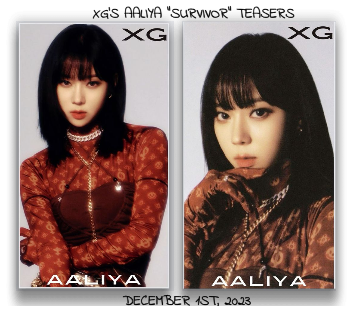 XG's Aaliya "Survivor" Teasers