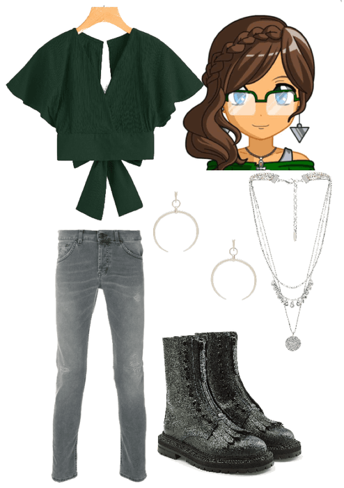 Hogwarts House Styles- Casual Slytherin