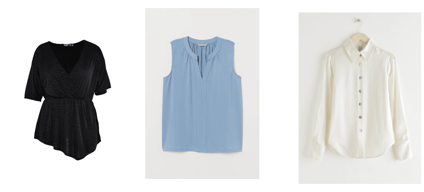 Basic wardrobe - blouses & shirts