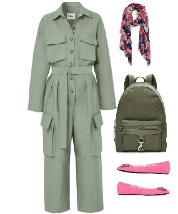 Outfit mameluco verde