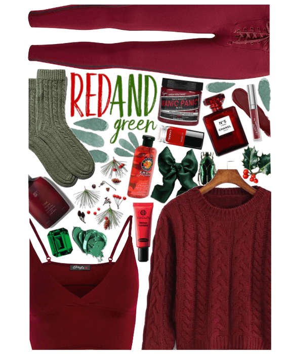 Holidays: Red & Green