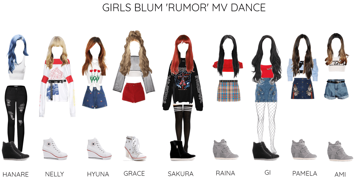 GIRLS BLUM 'RUMOR' MV DANCE