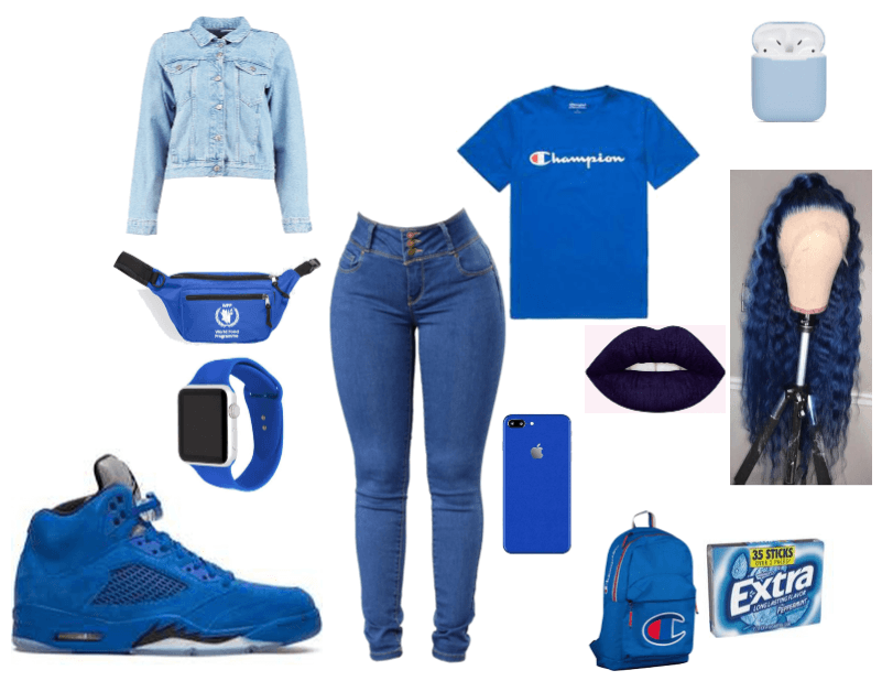 Blue only/ Crip