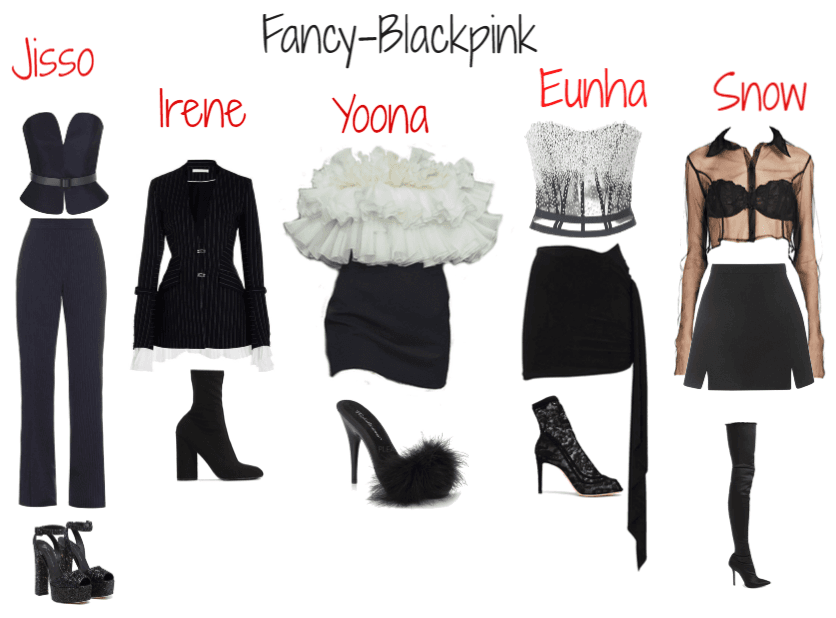Blackpink  fancy concert outfit
