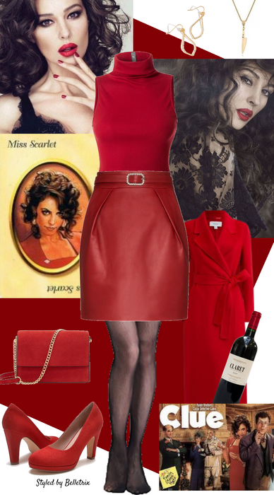 Clue inspired - Miss Scarlet