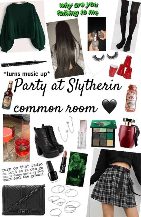 Party at Slytherin common room 🖤