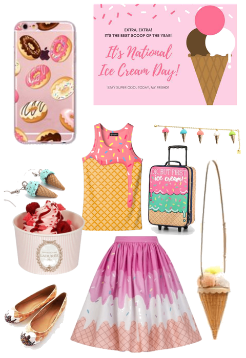 Nat. Ice Cream day outfit