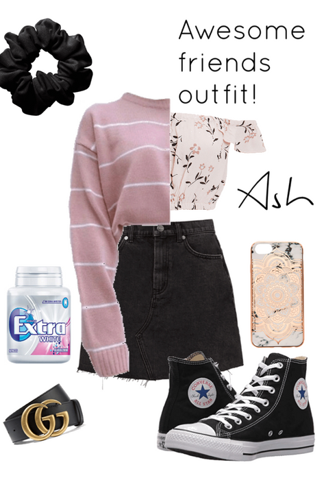 Awesome friends outfit~ Ash