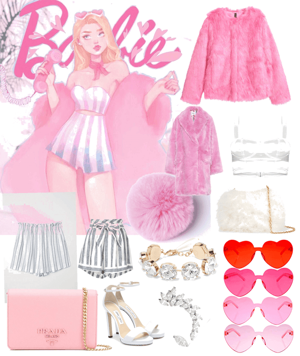 Barbie pink glam