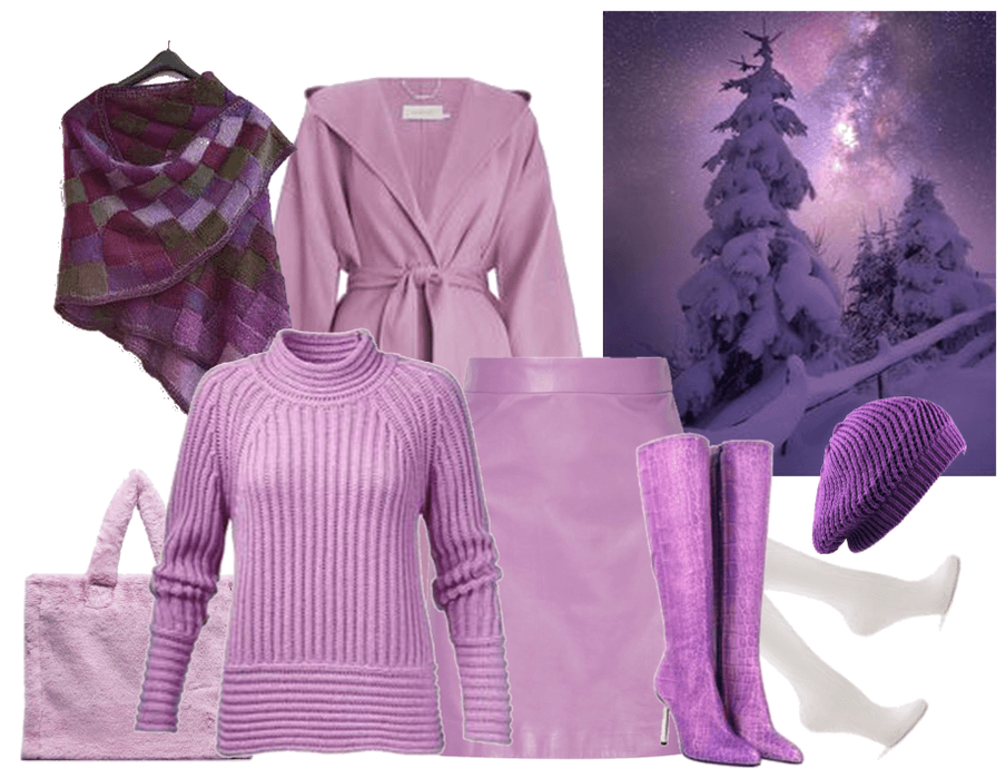 purple winter