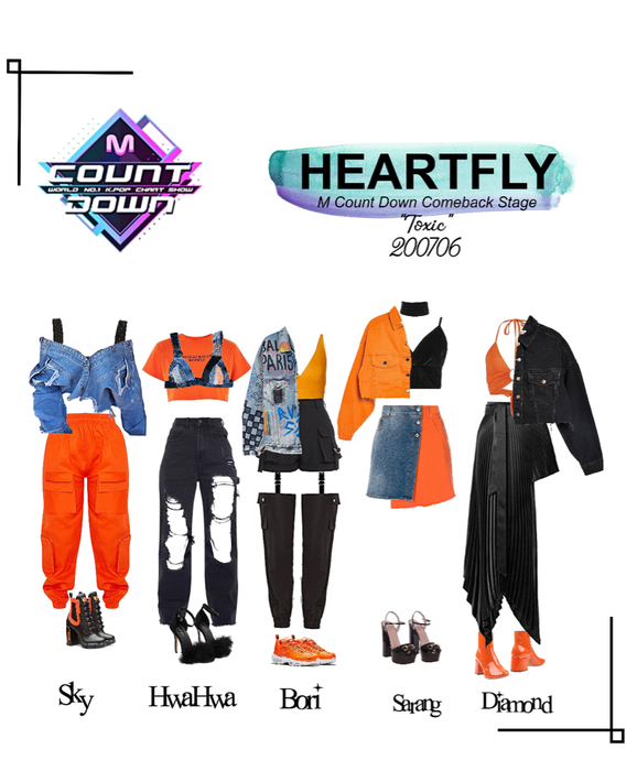 HEARTFLY (하트플라이요) M COUNT DOWN ‘TOXIC’ STAGE