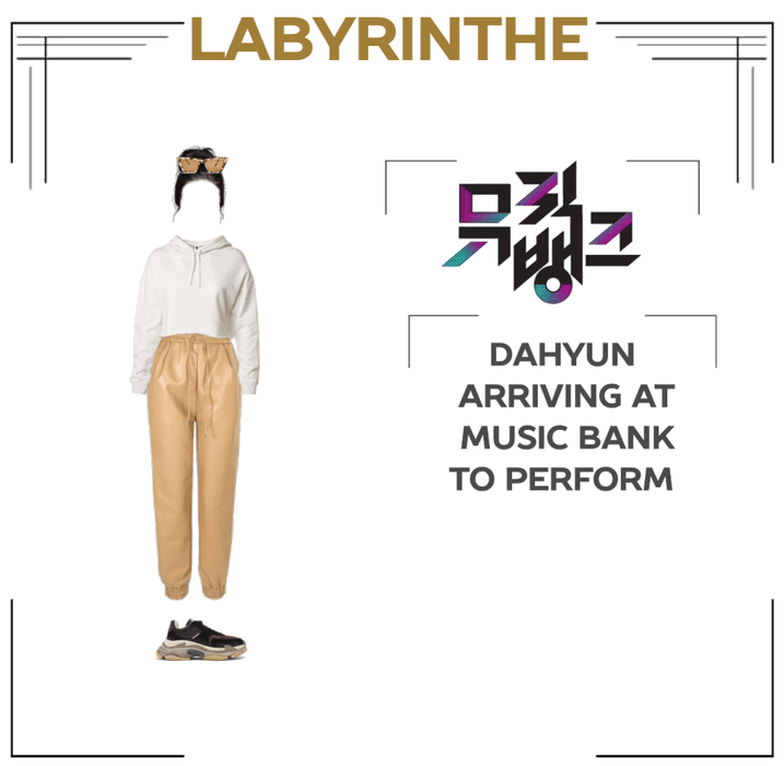 Dahyun arrived at MUSIC BANK