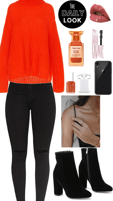 Simple Cute Fall Winter Outfit