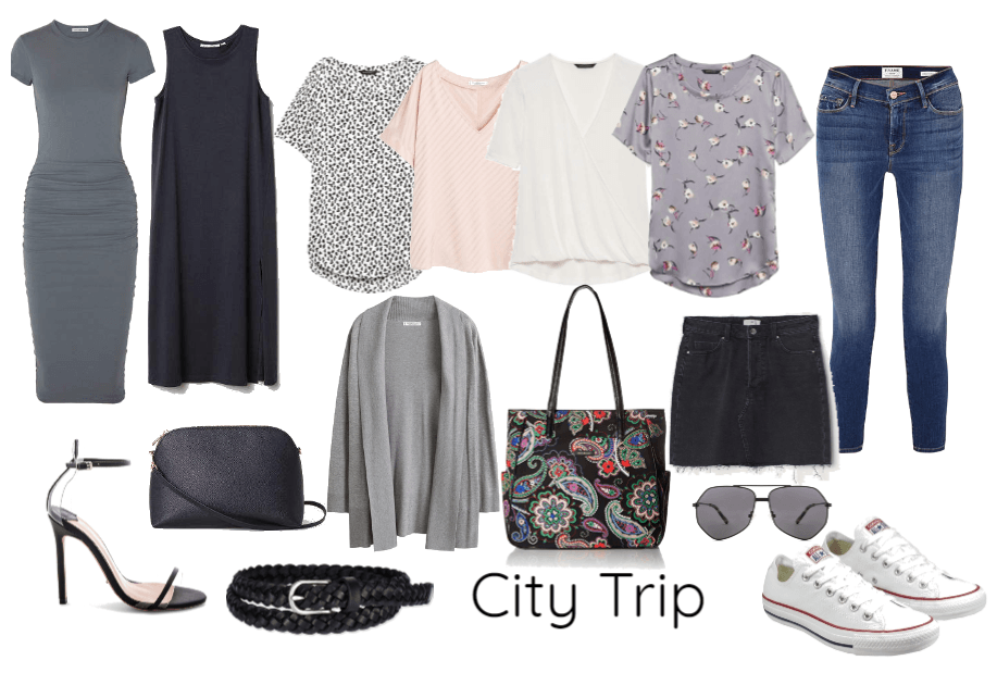 minimalist packing list: city trip