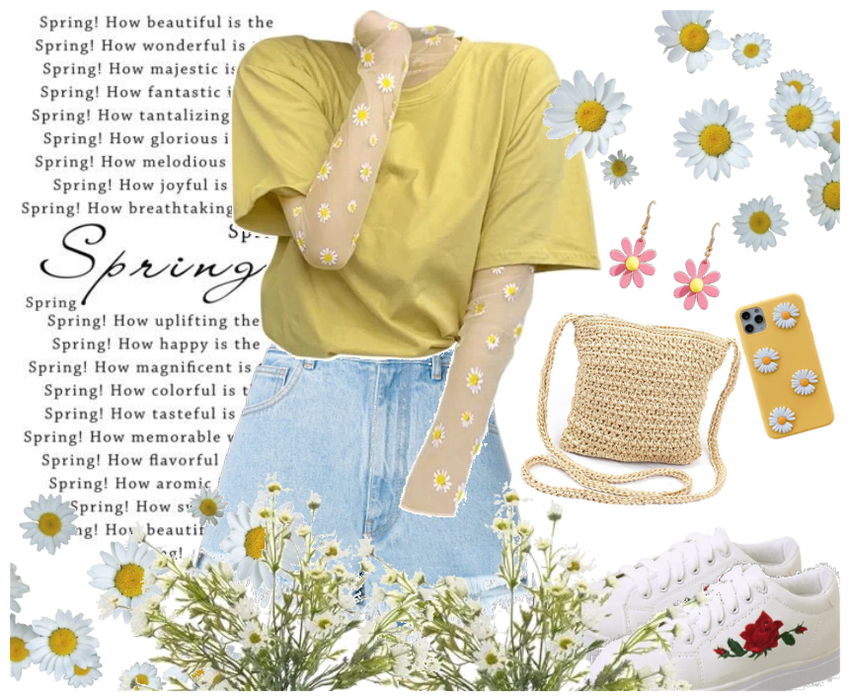 -Spring Outfit for the First Day of Spring!