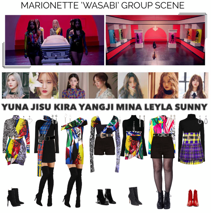 {MARIONETTE} ‘Wasabi’ M/V Group Scene